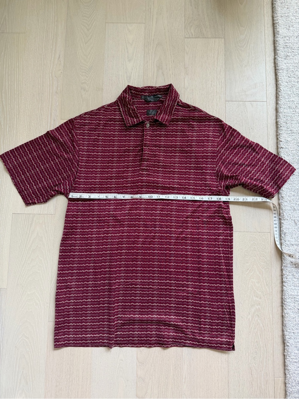 BNWT 100% Authentic Tiger Woods Vintage Nike Golf Burgundy Polo Size Mens Small